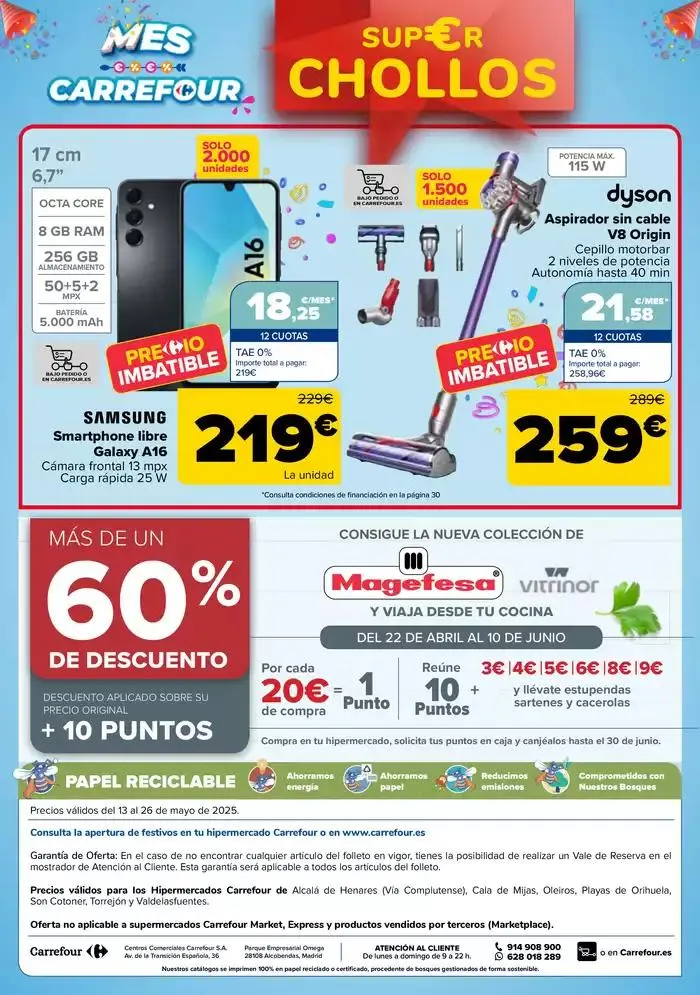 Catálogo de 50% QUE VUELVE + 2ªUD. AL -50% 13 de mayo al 26 de mayo 2025 - Página 28