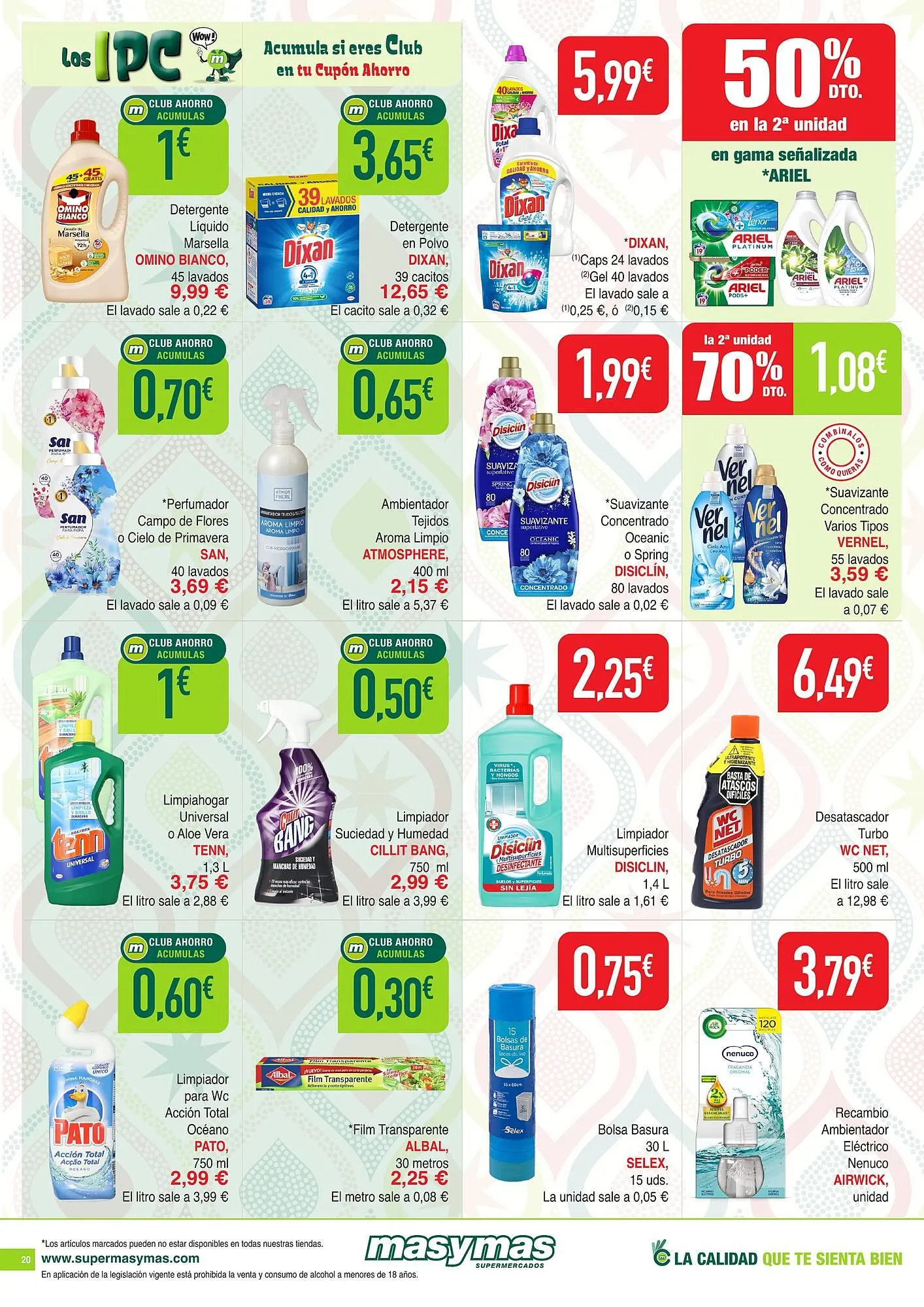 Catálogo de Folleto Masymas 27 de noviembre al 17 de diciembre 2025 - Página 20