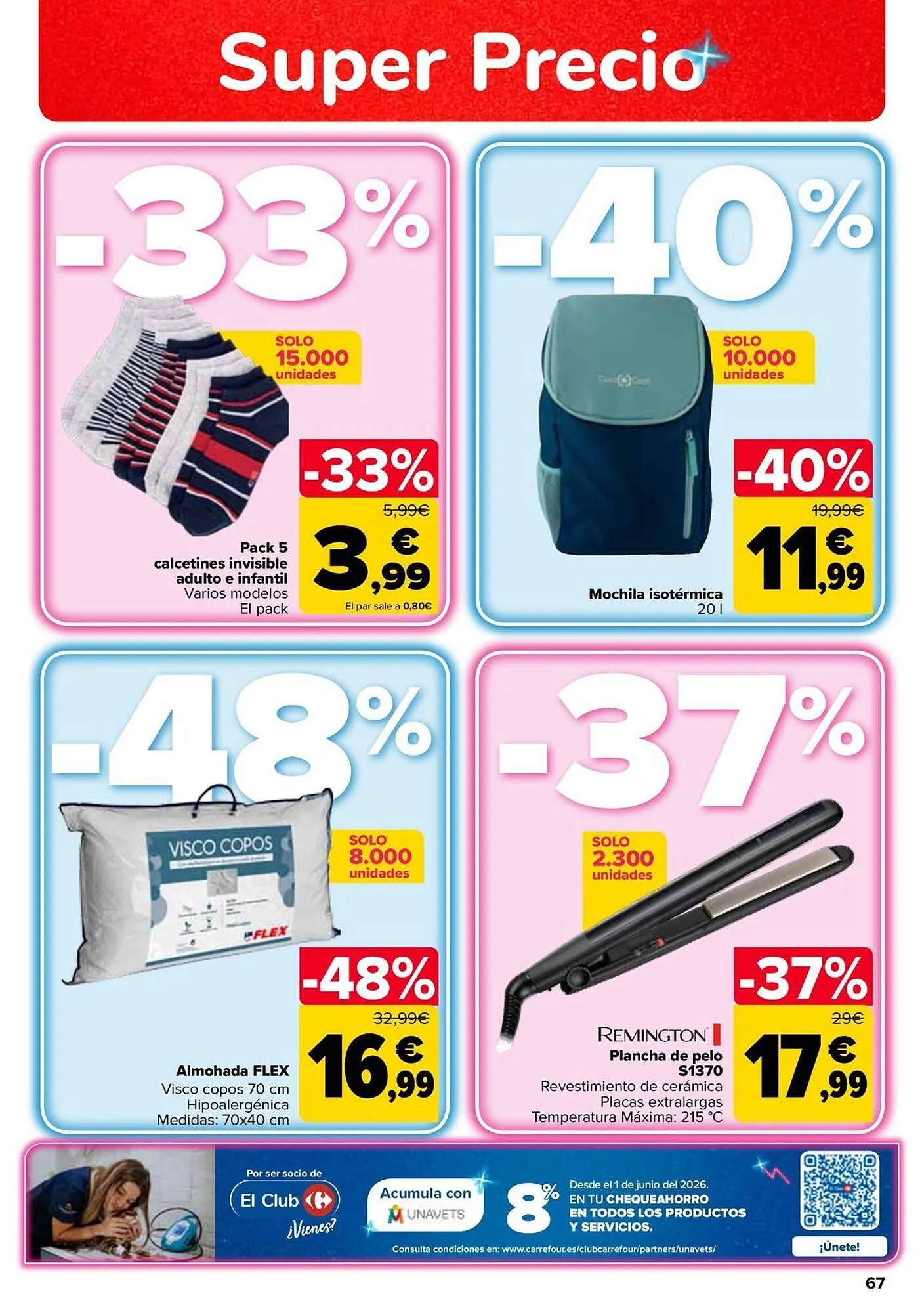 Catálogo de Folleto Carrefour 26 de mayo al 10 de junio 2026 - Página 67