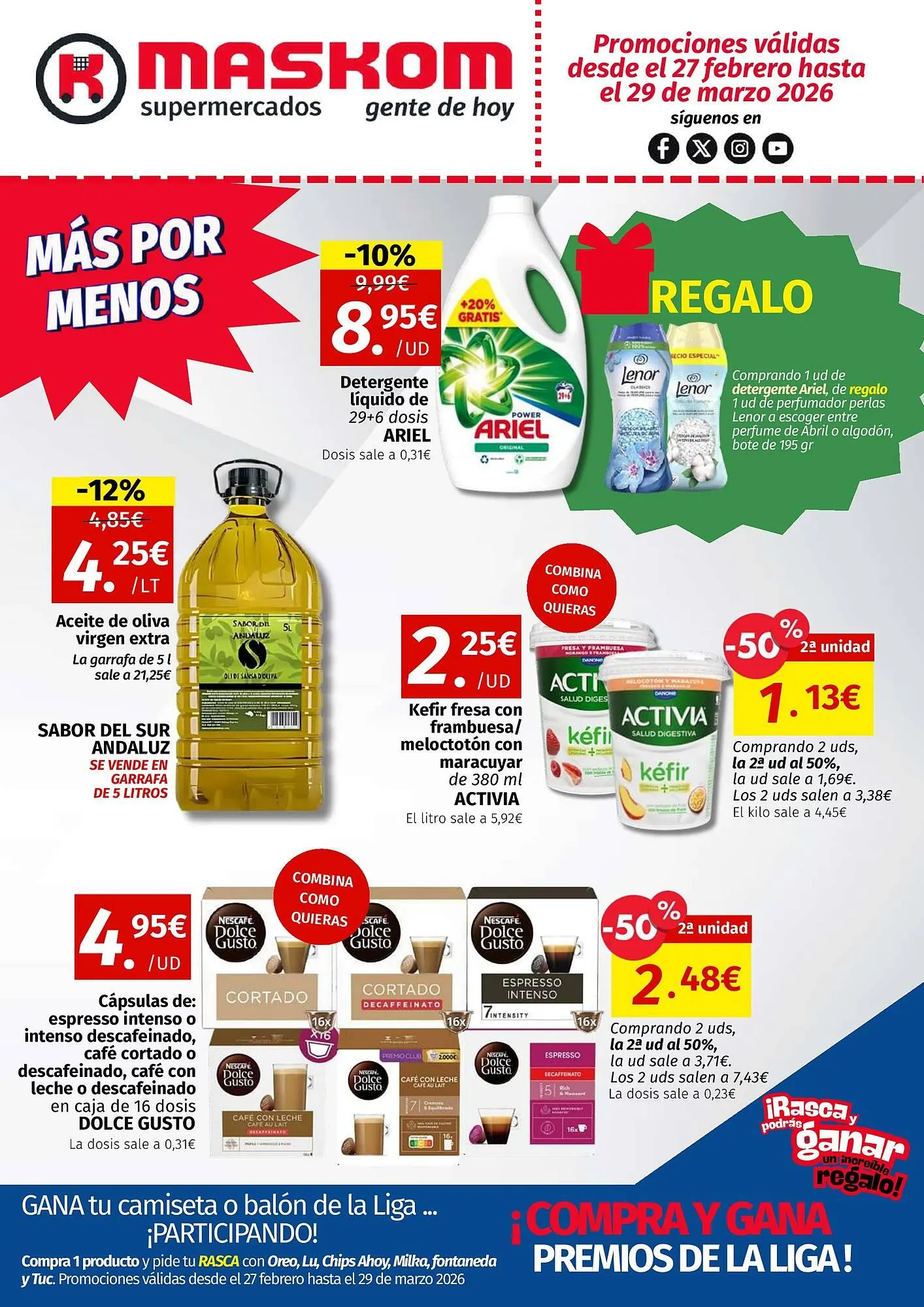 Folleto Maskom Supermercados - 1