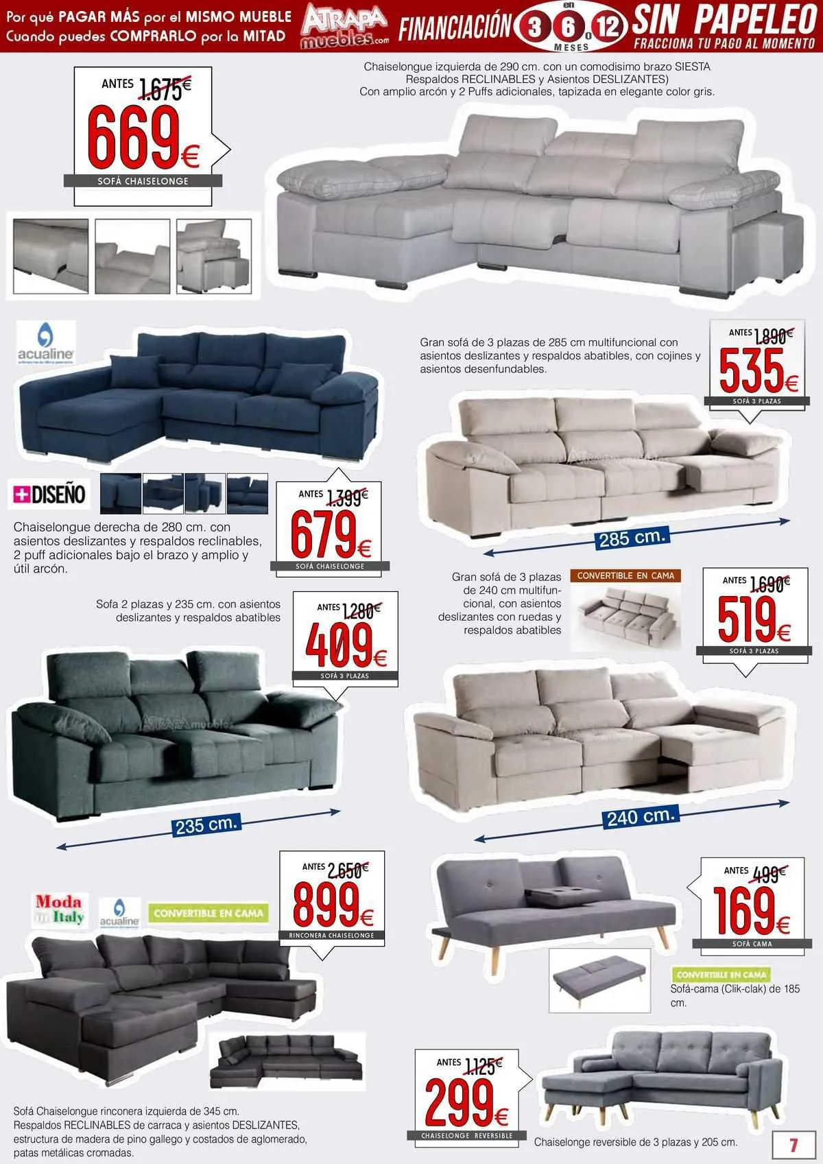 Catálogo de ATRAPAmuebles Folleto 28 de agosto al 11 de septiembre 2023 - Página 7