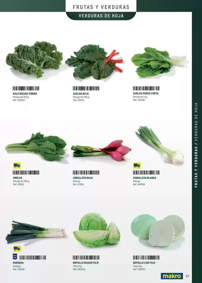 Catálogo de La mejor calidad y surtido para tu restaurante 8 de abril al 31 de diciembre 2025 - Página 57