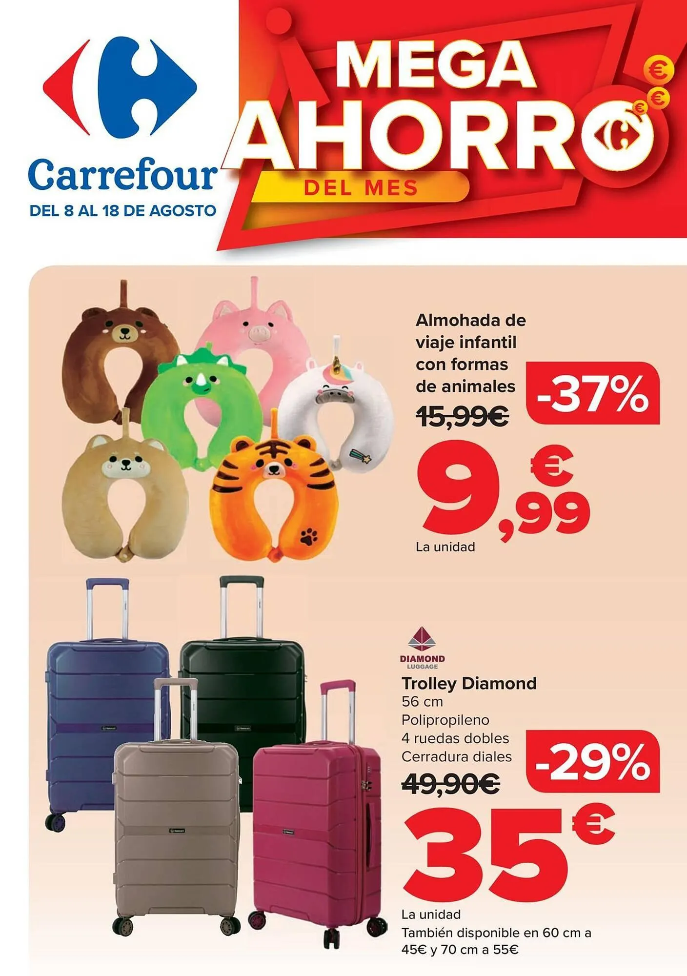 Catálogo de Folleto Carrefour 8 de agosto al 18 de agosto 2025 - Página 1