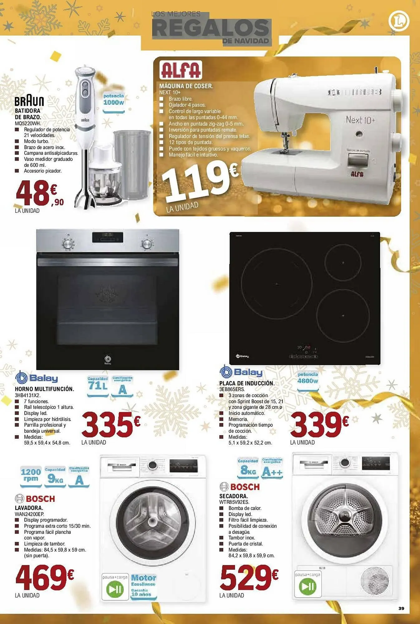 Catálogo de Folleto E.Leclerc 13 de diciembre al 5 de enero 2024 - Página 39