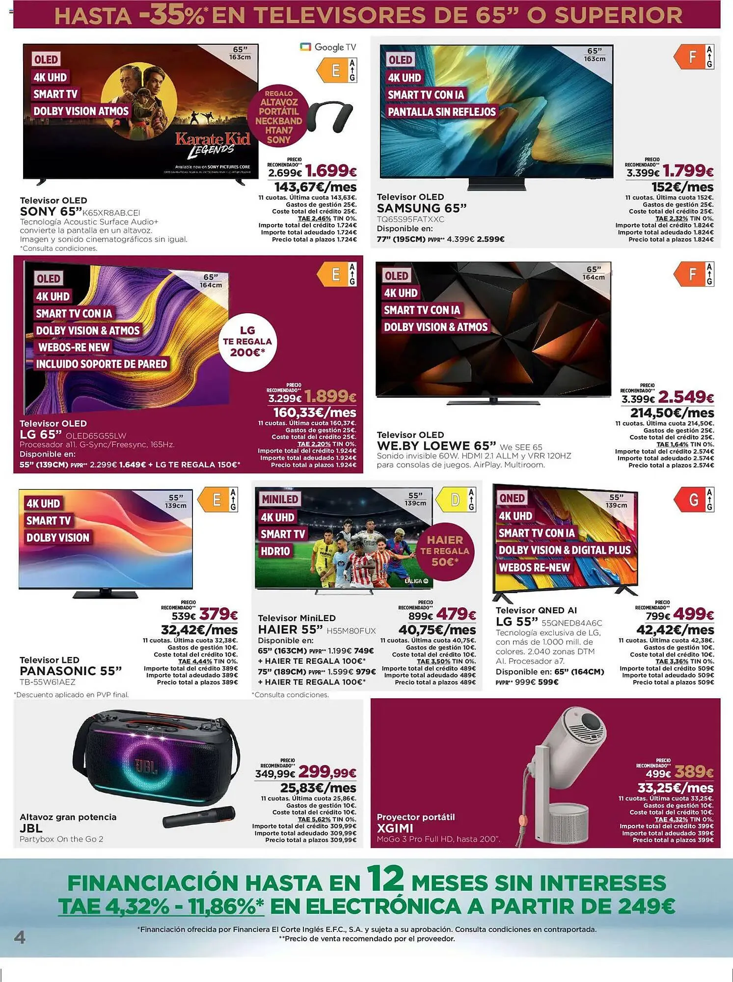 Catálogo de Catálogo El Corte Inglés 16 de diciembre al 25 de diciembre 2025 - Página 4