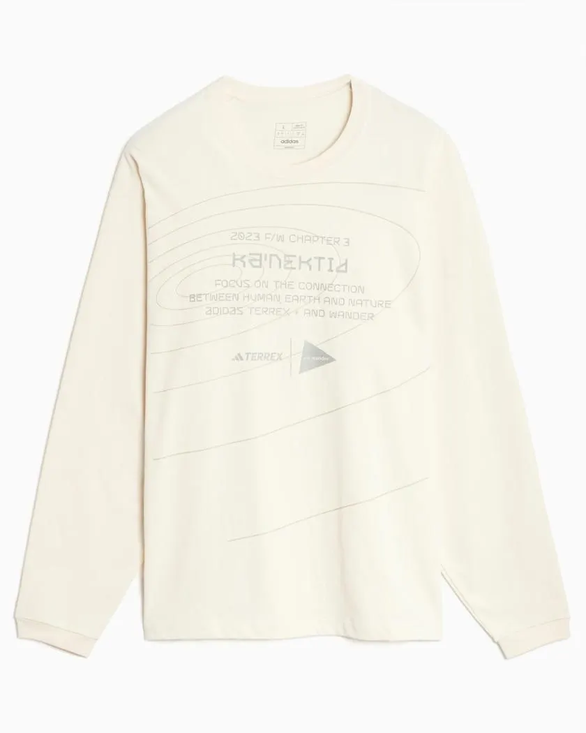 adidas® Terrex x And Wander XPLORIC Unisex Long Sleeve T-Shirt