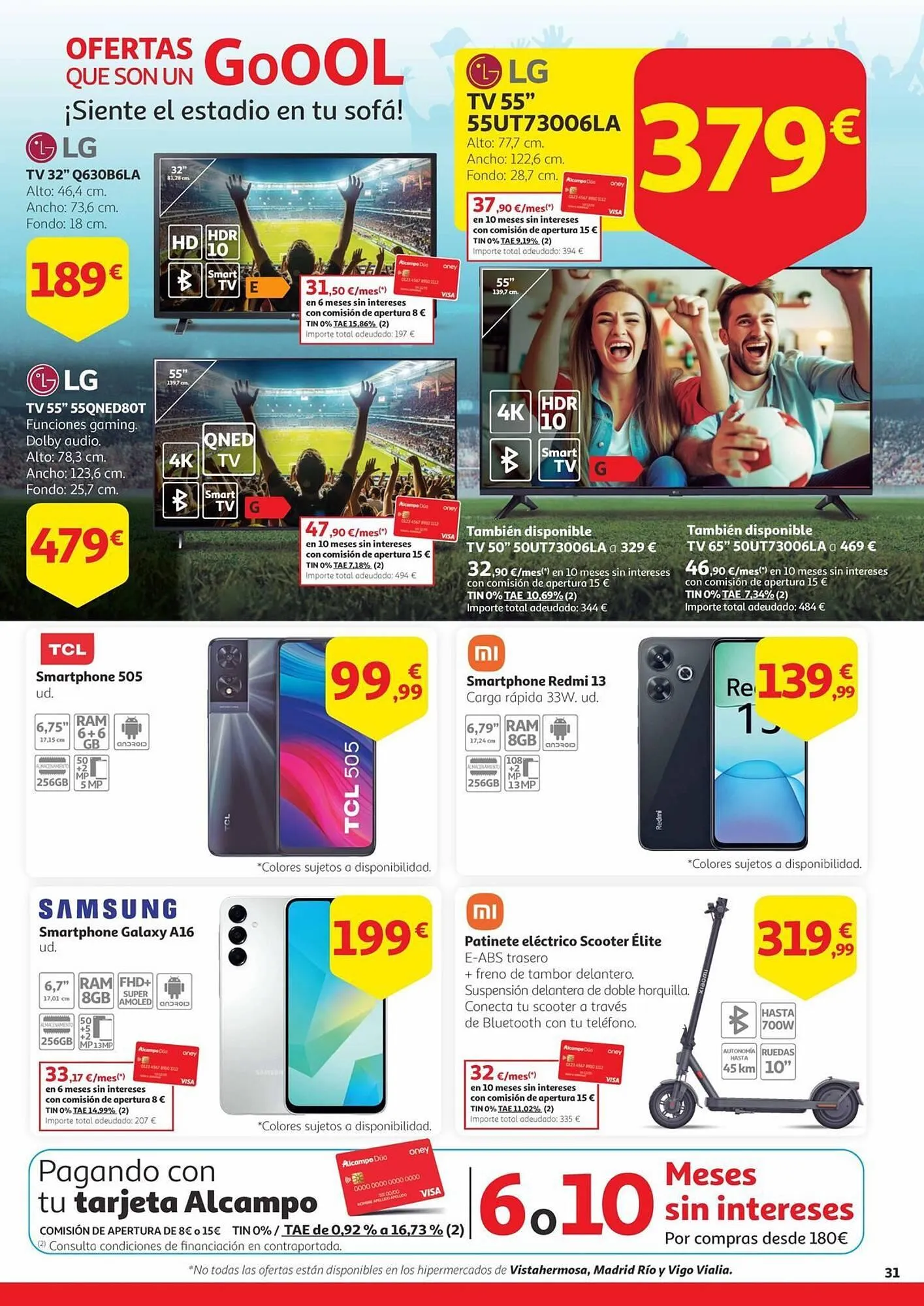 Catálogo de Folleto Alcampo 1 de julio al 14 de julio 2025 - Página 31