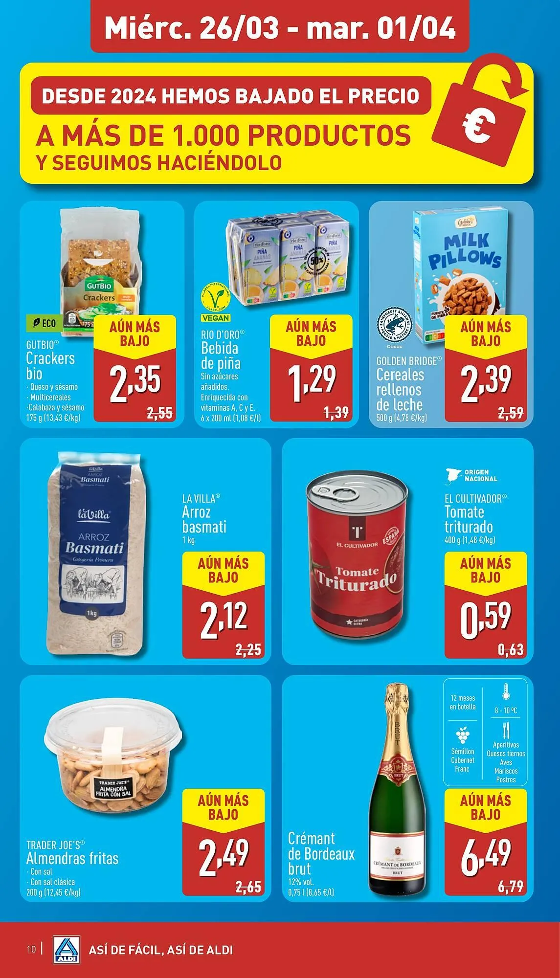 Catálogo de Folleto ALDI 26 de marzo al 1 de abril 2025 - Página 10