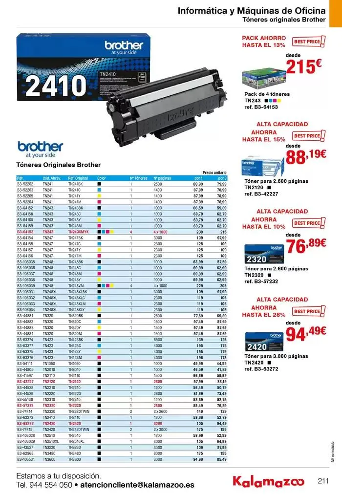 Catálogo de Staples Kalamazoo Catálogo General 9 de enero al 30 de septiembre 2025 - Página 211