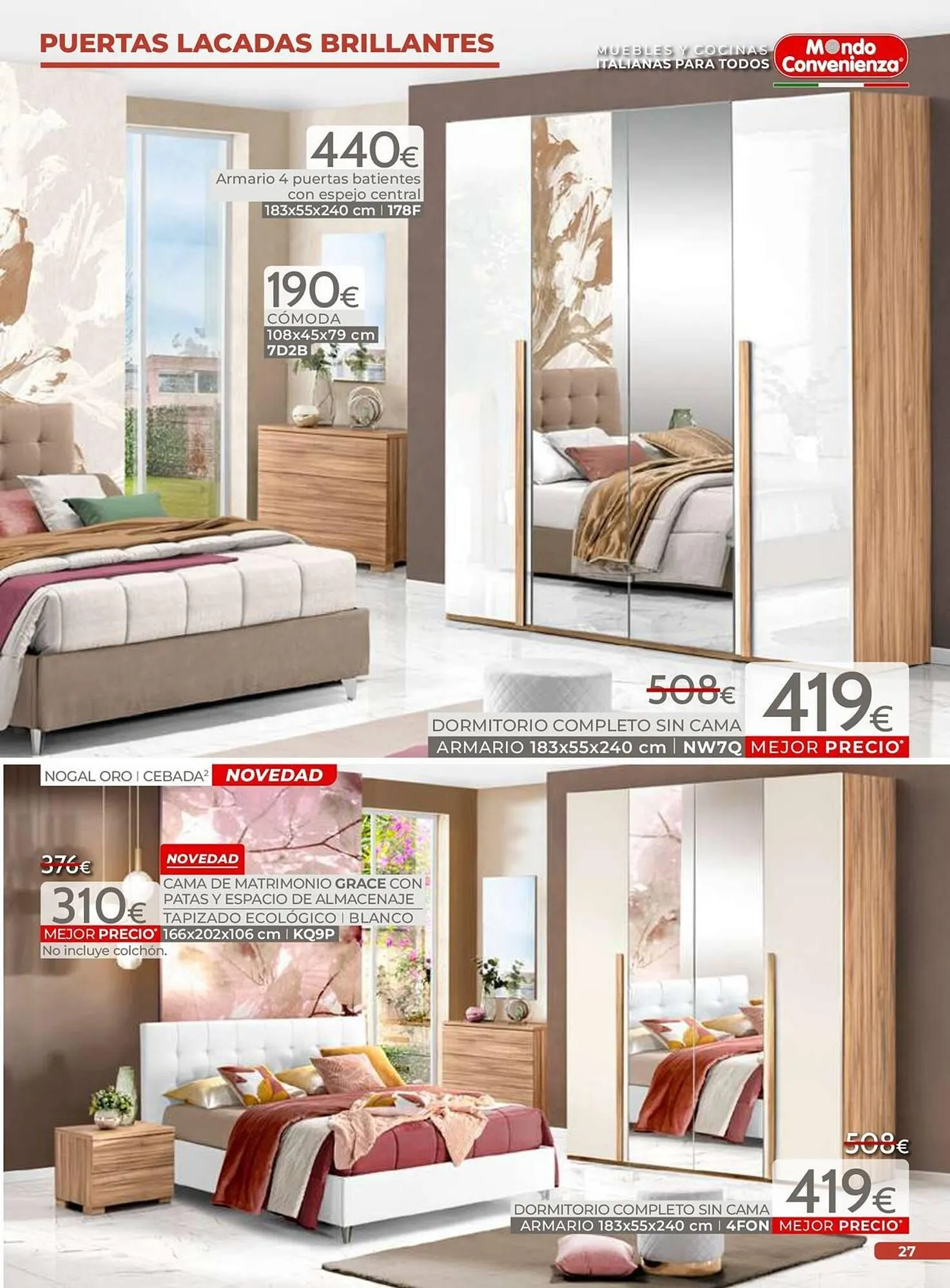 Catálogo de Catálogo Mondo Convenienza 2 de octubre al 28 de febrero 2026 - Página 29