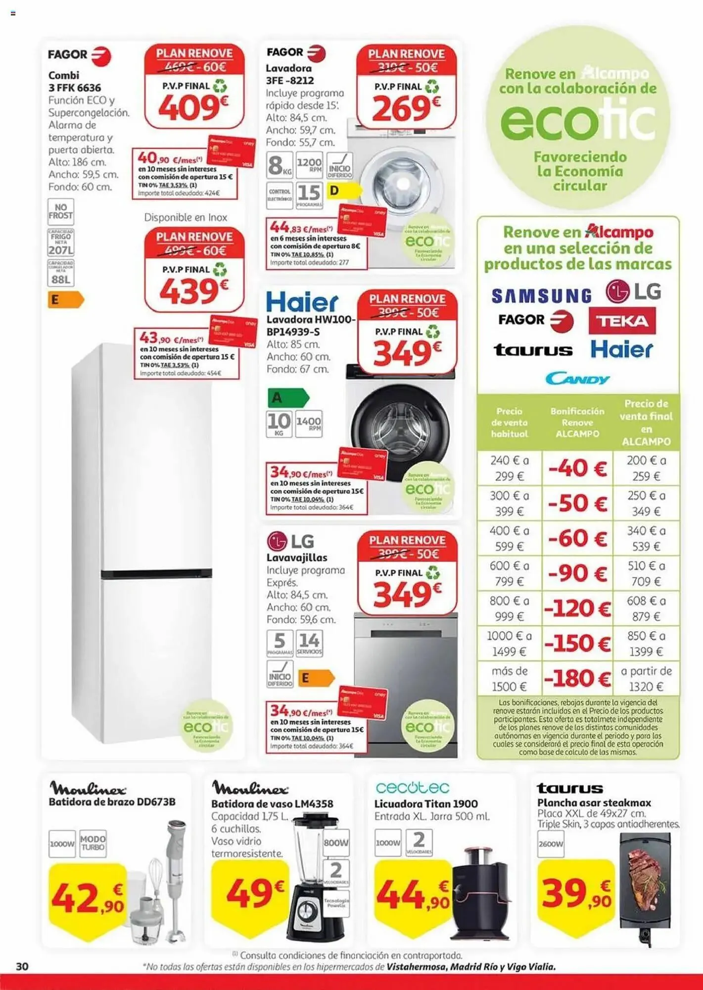 Catálogo de Folleto Alcampo 15 de julio al 29 de julio 2025 - Página 30