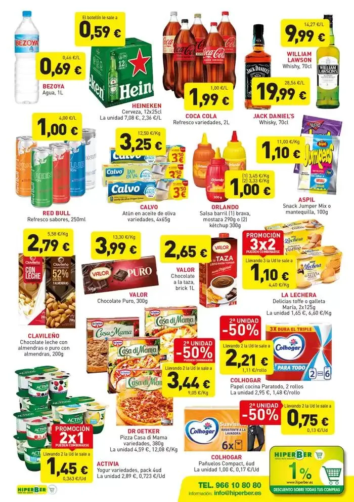 Catálogo de Ofertas del Mes Hiperber 17 de abril al 7 de mayo 2025 - Página 8