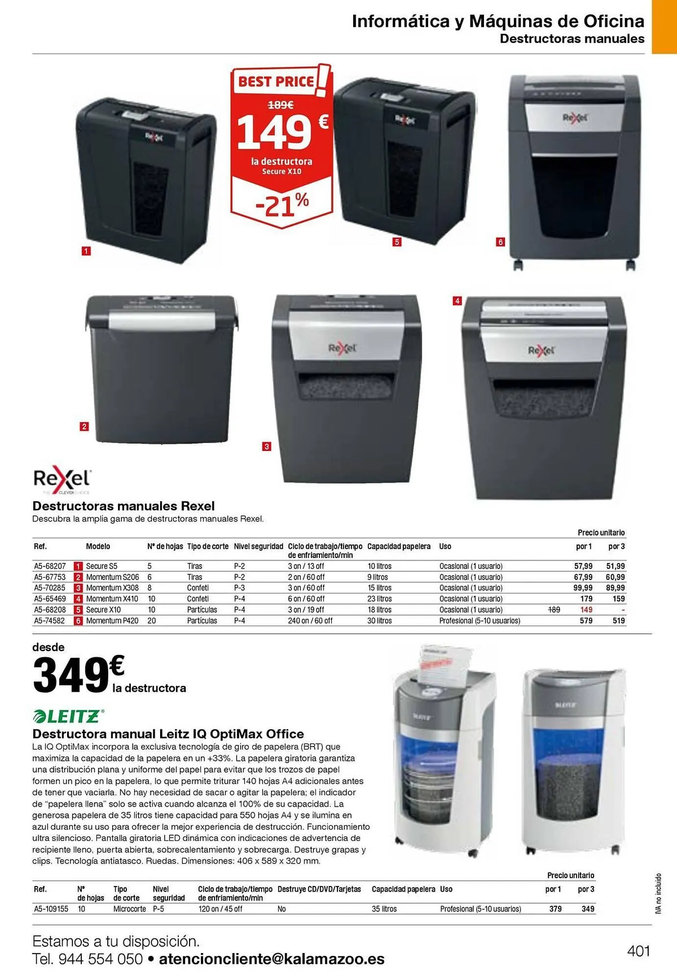 Catálogo de Folleto Staples Kalamazoo 19 de enero al 31 de diciembre 2026 - Página 401