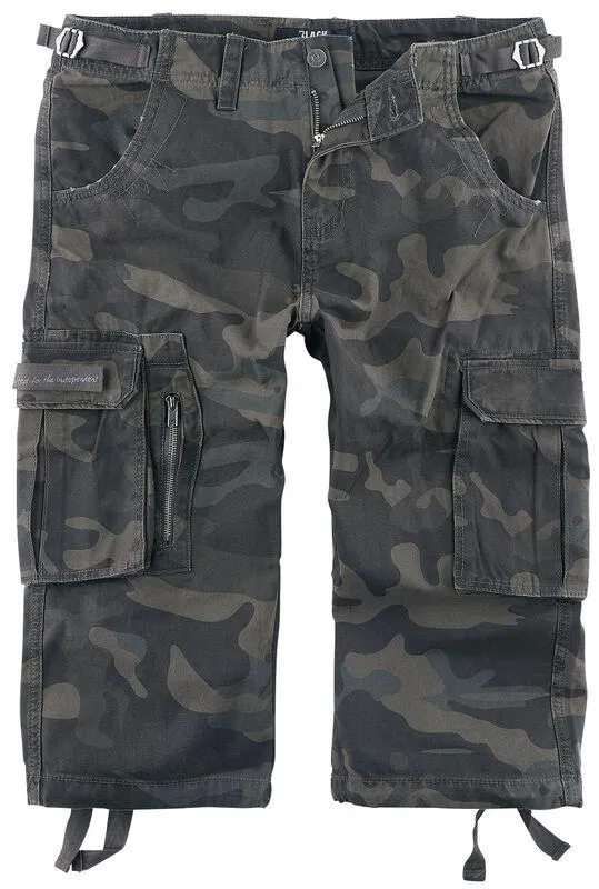 Pantalones cortos Camuflaje oscuro de Black Premium by EMP