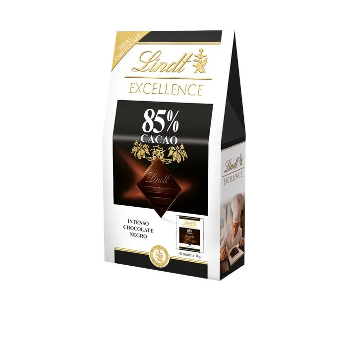 Bolsa Mini Excellence 85% Cacao 180g - - Lindt