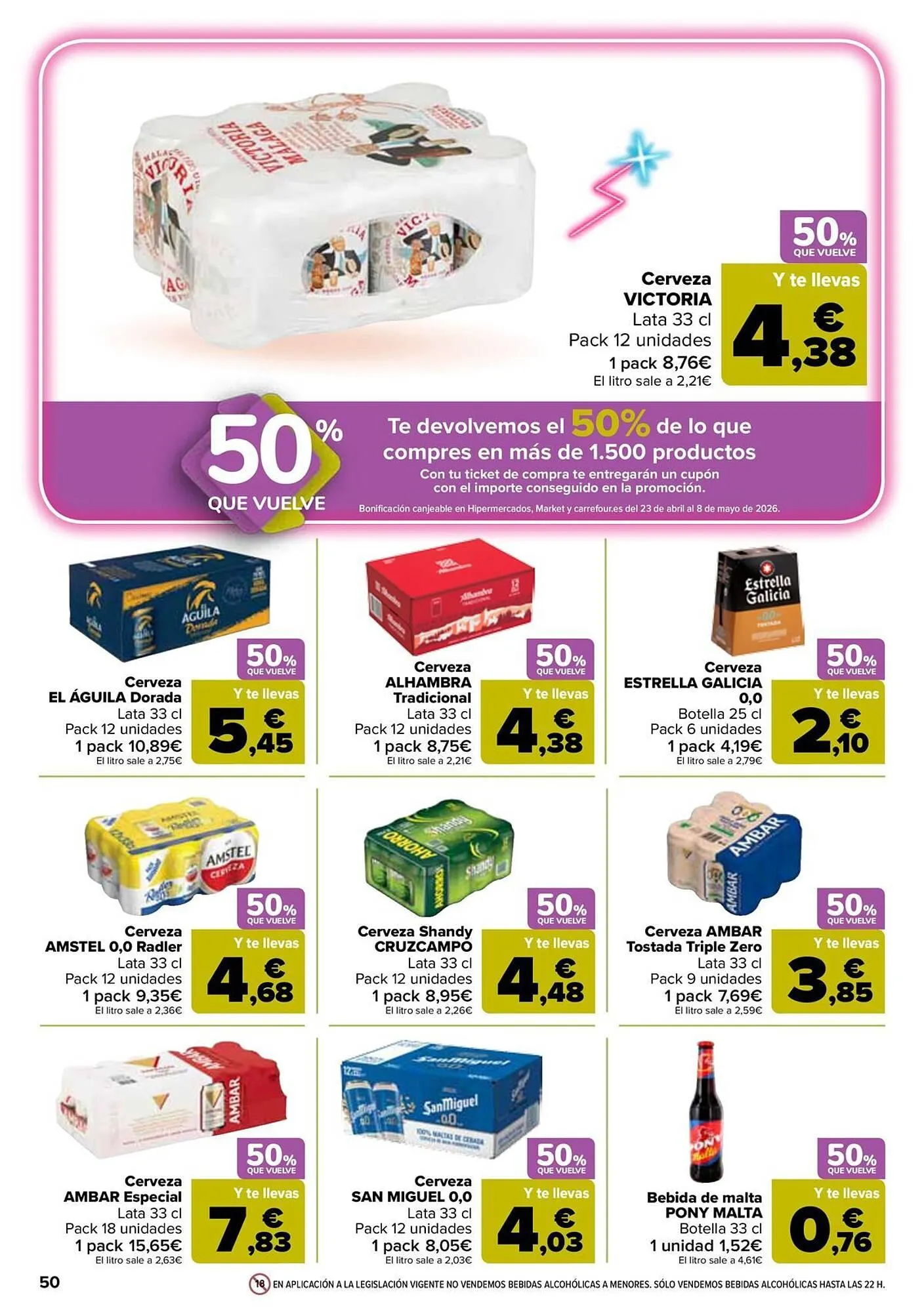 Catálogo de Folleto Carrefour 7 de abril al 22 de abril 2026 - Página 48