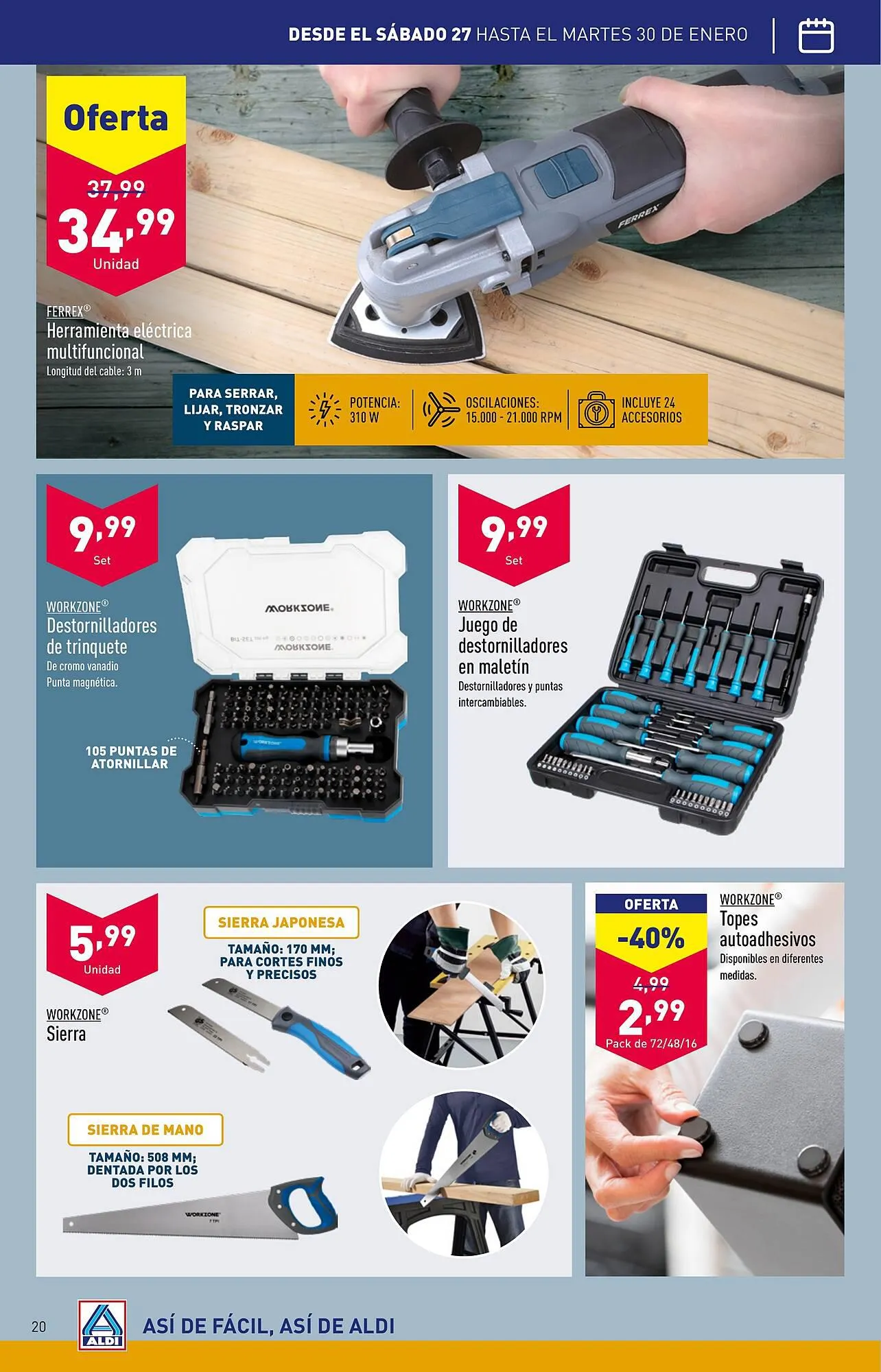 Catálogo de Folleto ALDI 24 de enero al 30 de enero 2024 - Página 20