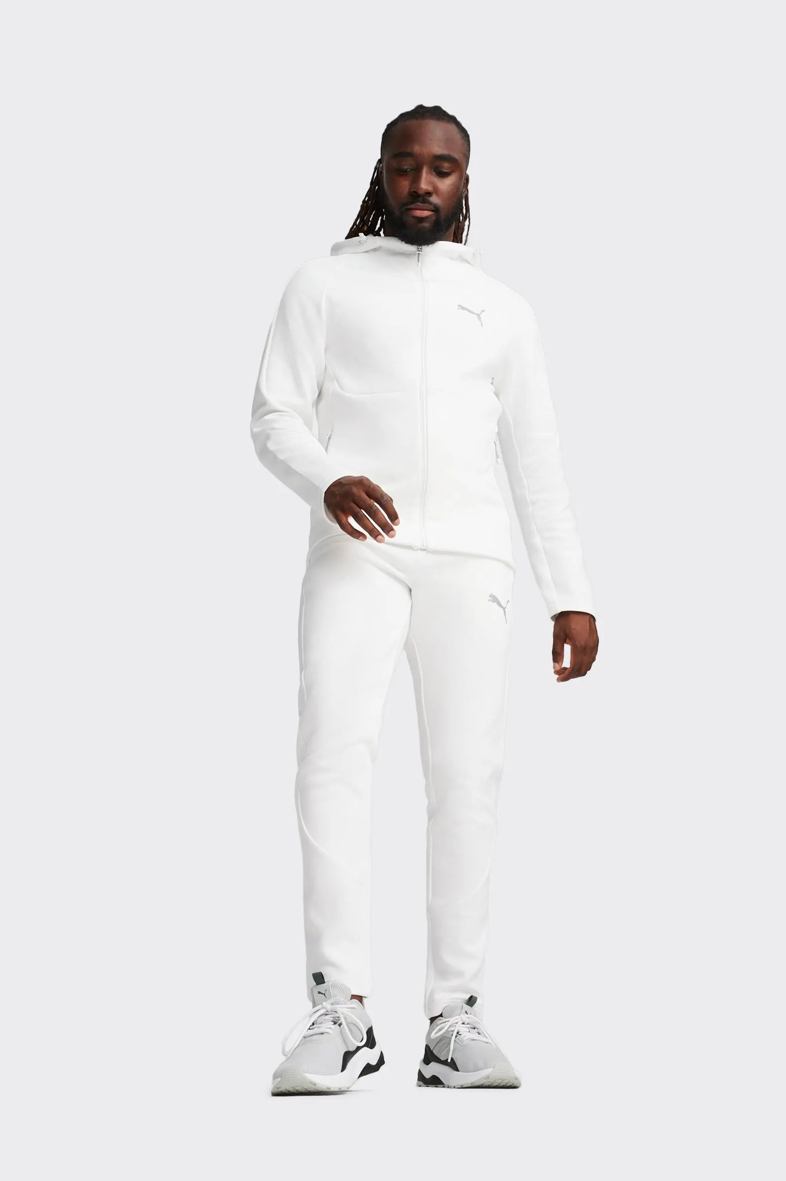 SUDADERA CON CAPUCHA Y CREMALLERA Puma EVOSTRIPE HOMBRE