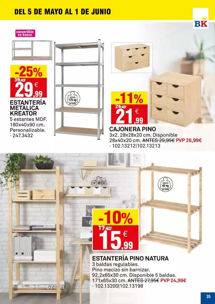 Catálogo de Válido del 5 de mayo al 1 de junio 5 de mayo al 1 de junio 2025 - Página 35