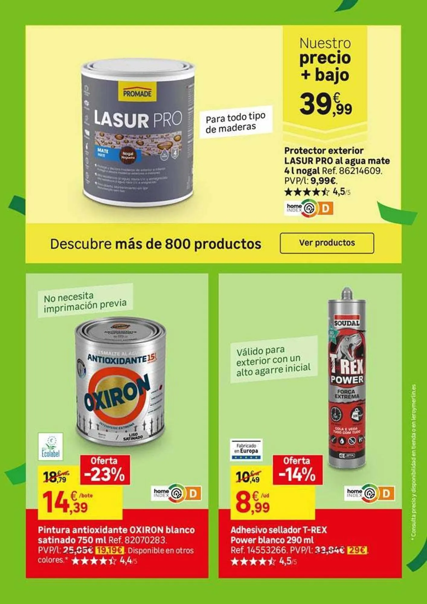 Catálogo de Folleto Leroy Merlin 30 de junio al 21 de julio 2025 - Página 33