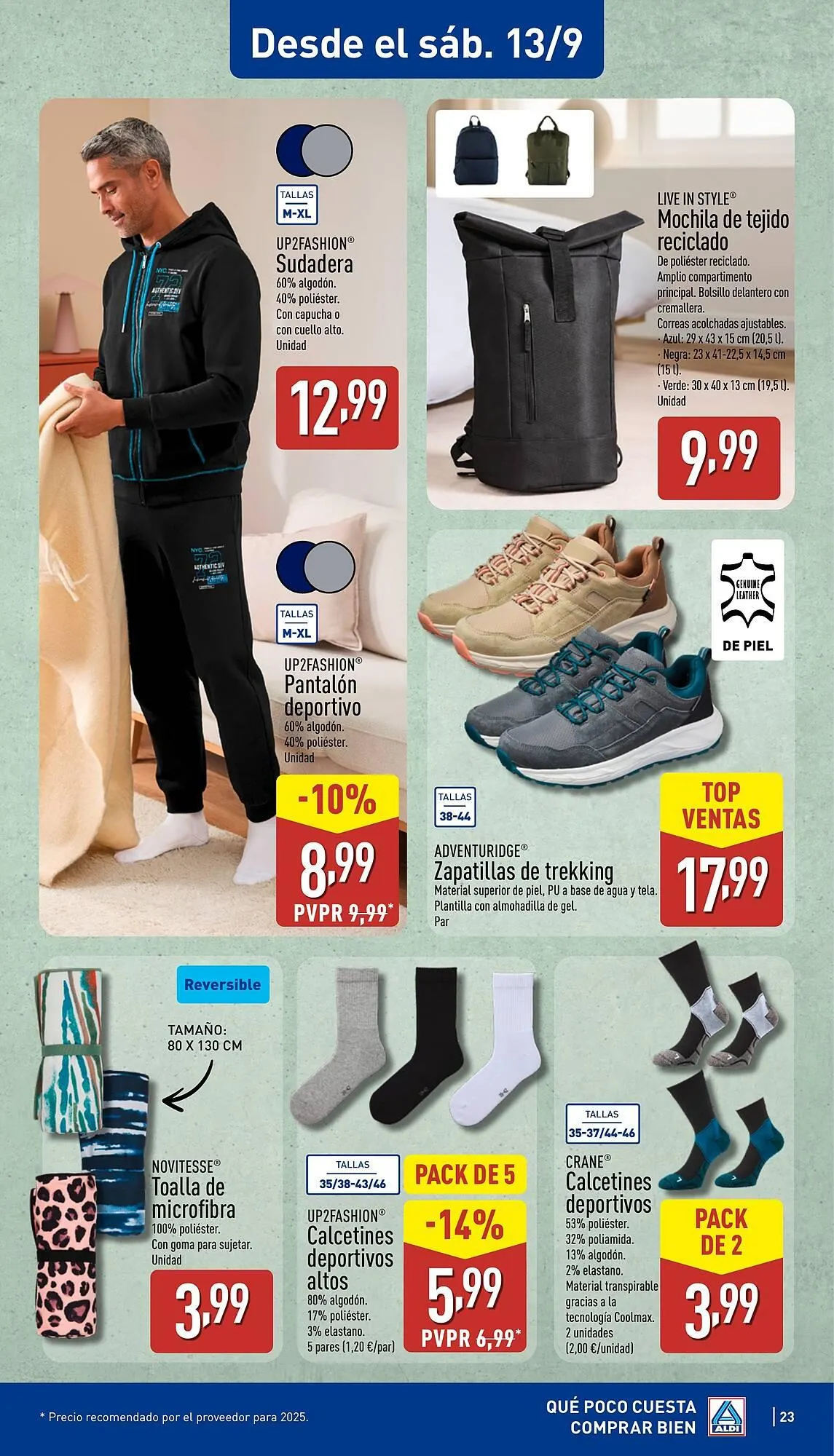 Catálogo de Folleto ALDI 8 de septiembre al 14 de septiembre 2025 - Página 23