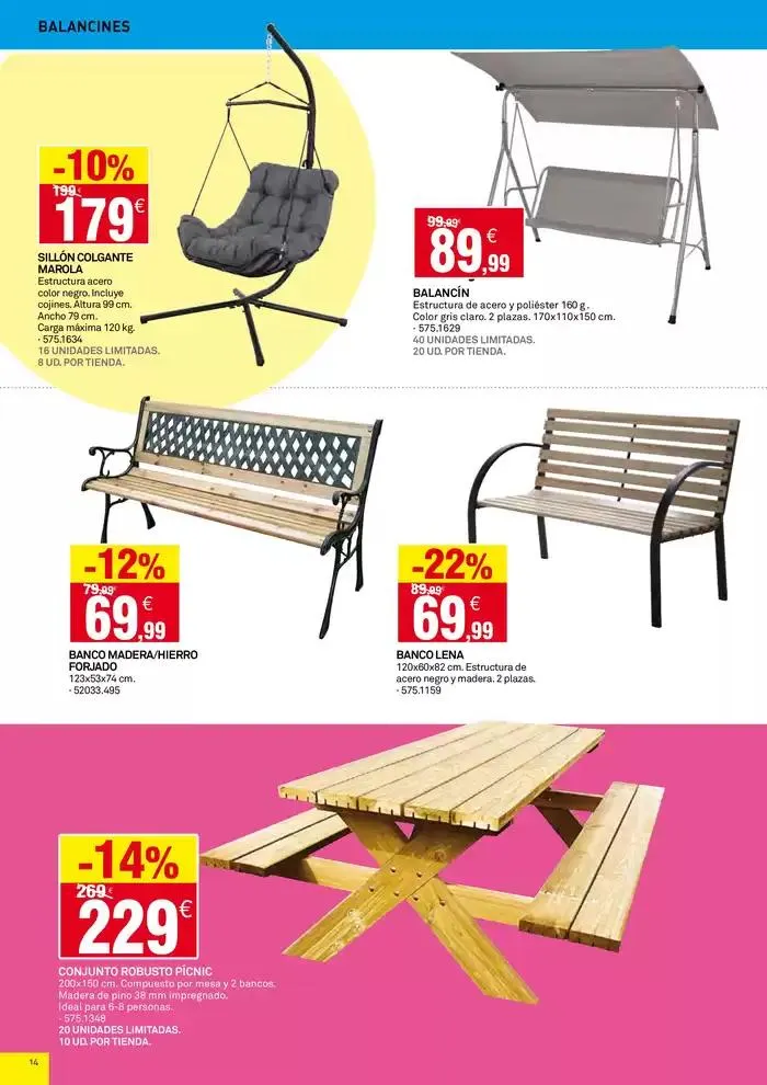 Catálogo de Bricoking Pontevedra y Porrino 3 de abril al 4 de mayo 2025 - Página 14