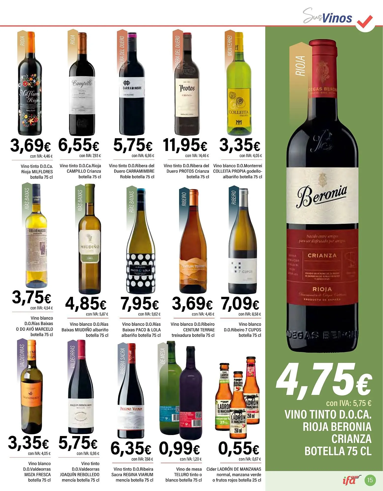 Catálogo de Folleto Cash Ifa 8 de enero al 20 de enero 2026 - Página 15