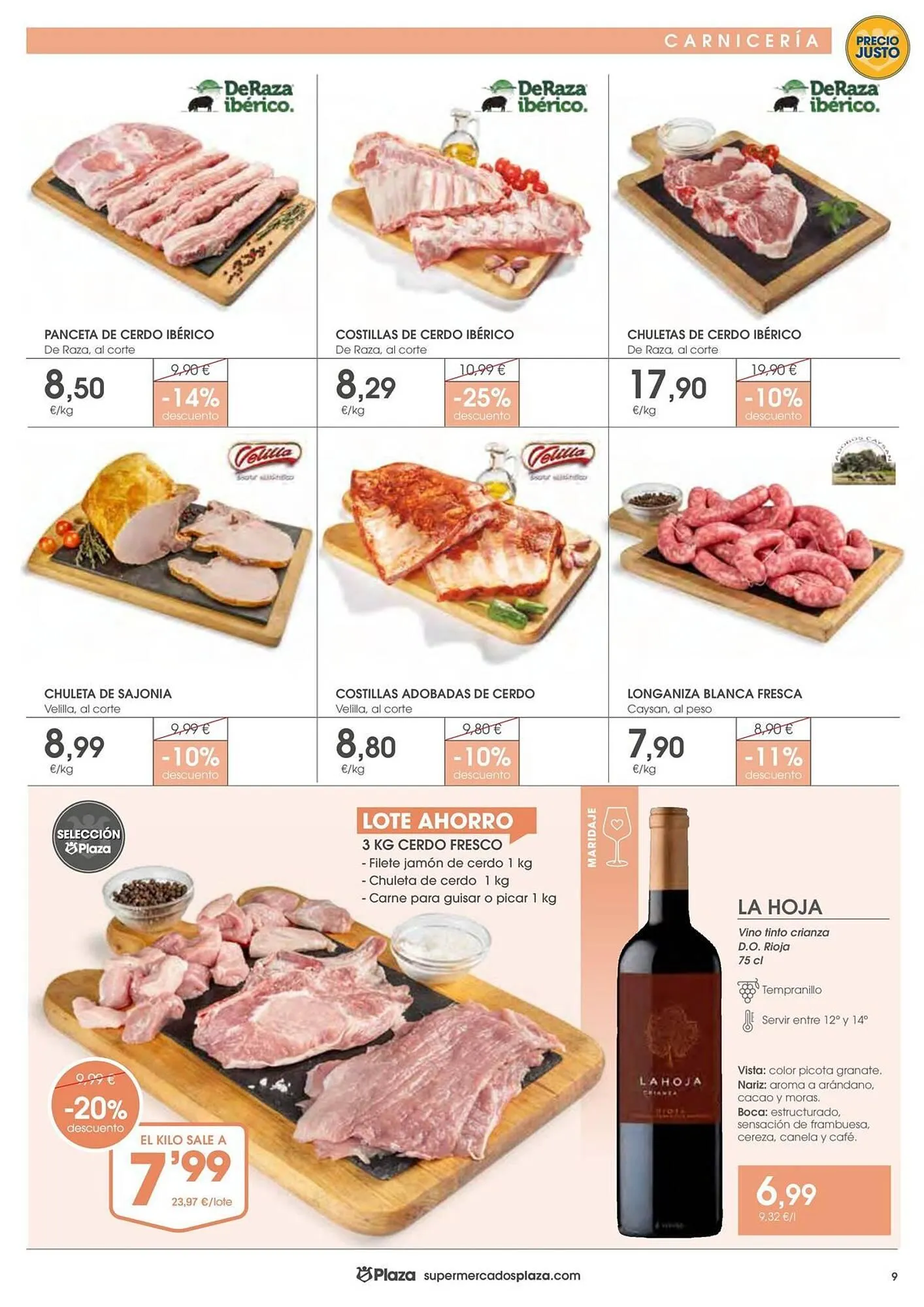 Catálogo de Folleto Supermercados Plaza 19 de marzo al 8 de abril 2026 - Página 9