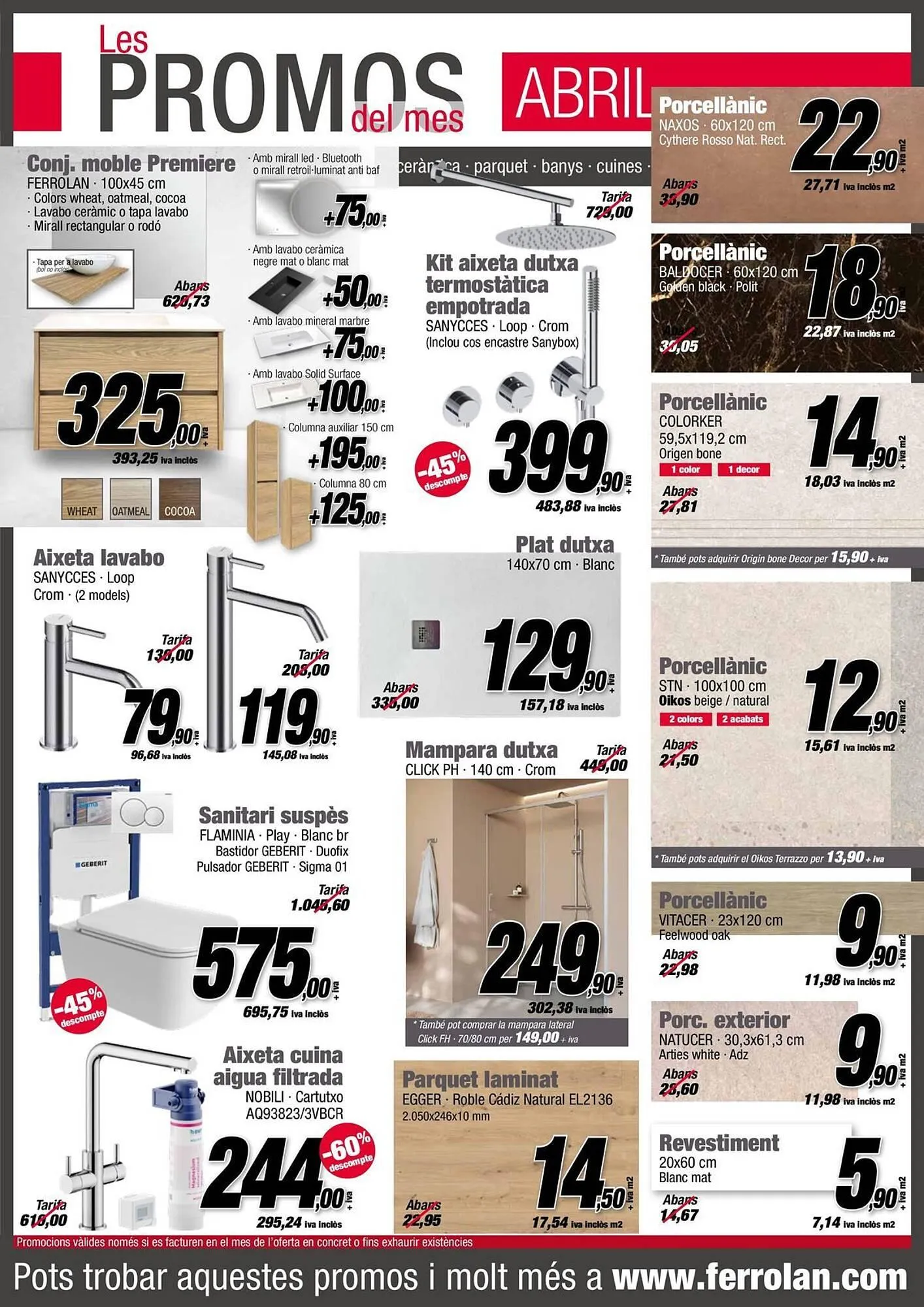 Catálogo de Catálogo Ferrolan 1 de abril al 30 de abril 2026 - Página 1