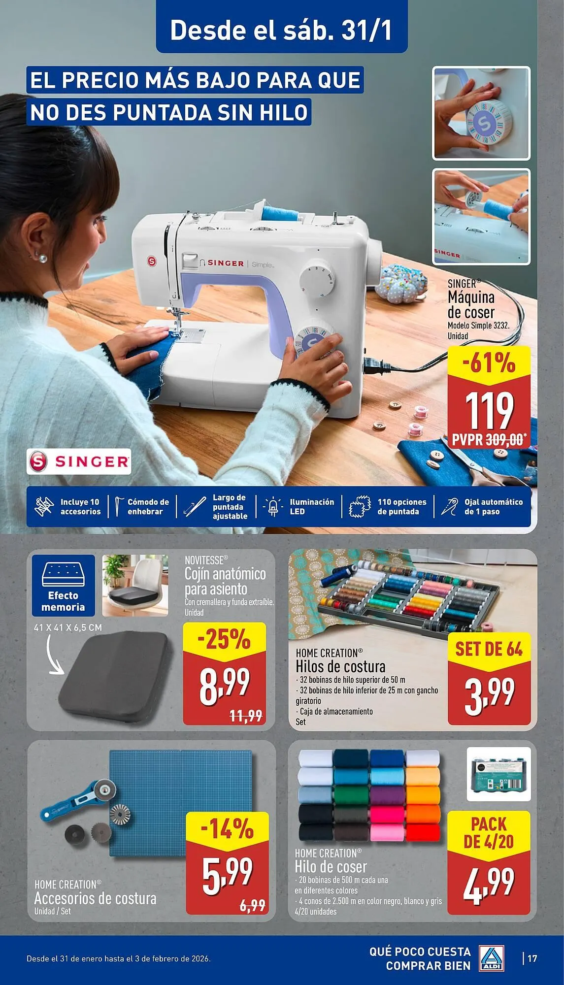 Catálogo de Folleto ALDI 26 de enero al 1 de febrero 2026 - Página 17