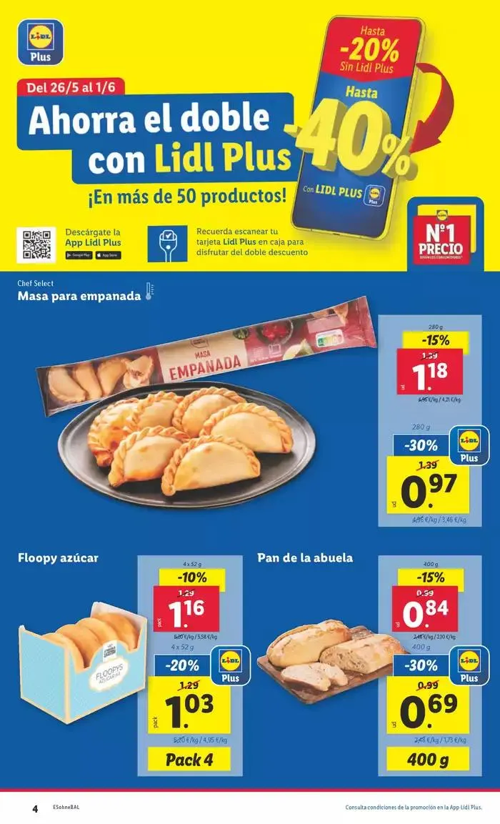 Catálogo de № 1 PRECIO - Ofertas válidas del 26/05 al 01/06 26 de mayo al 1 de junio 2025 - Página 4