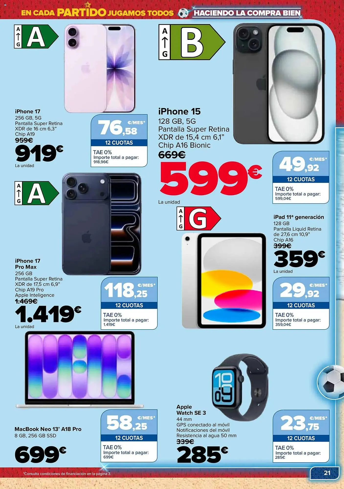 Catálogo de Folleto Carrefour 9 de junio al 24 de junio 2026 - Página 21