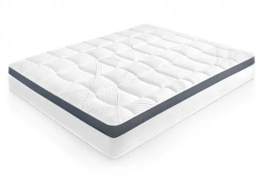 Colchón viscoelástica y muelles ensacados