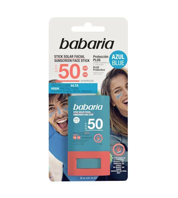Stick Facial Solar Azul SPF50 | 20 ml