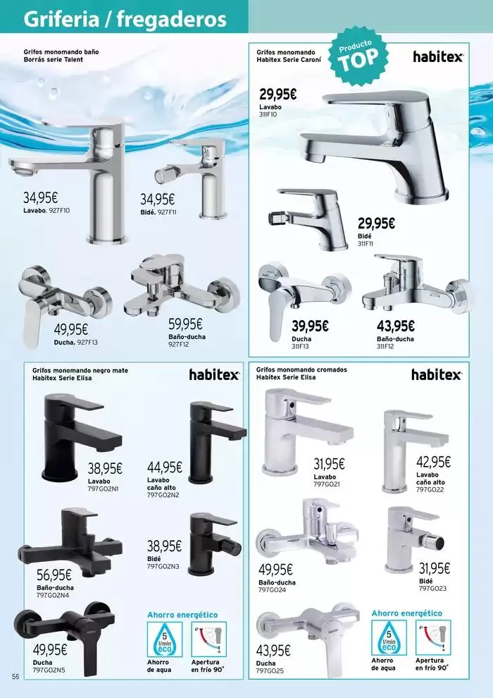 Catálogo de Renovación y mantenimiento del hogar 1 de enero al 31 de diciembre 2025 - Página 56