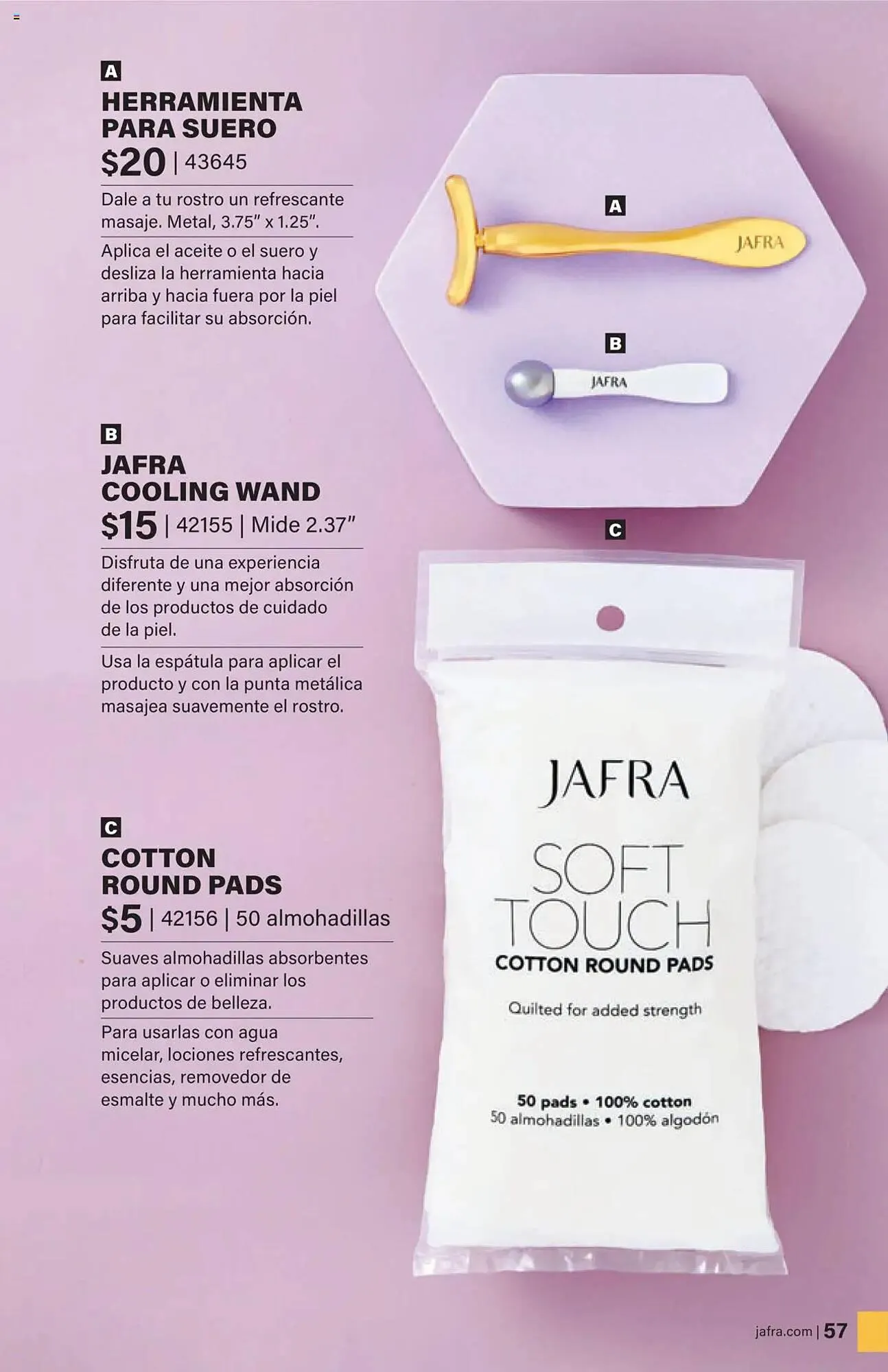 Catálogo de Folleto JAFRA 1 de agosto al 31 de diciembre 2025 - Página 57