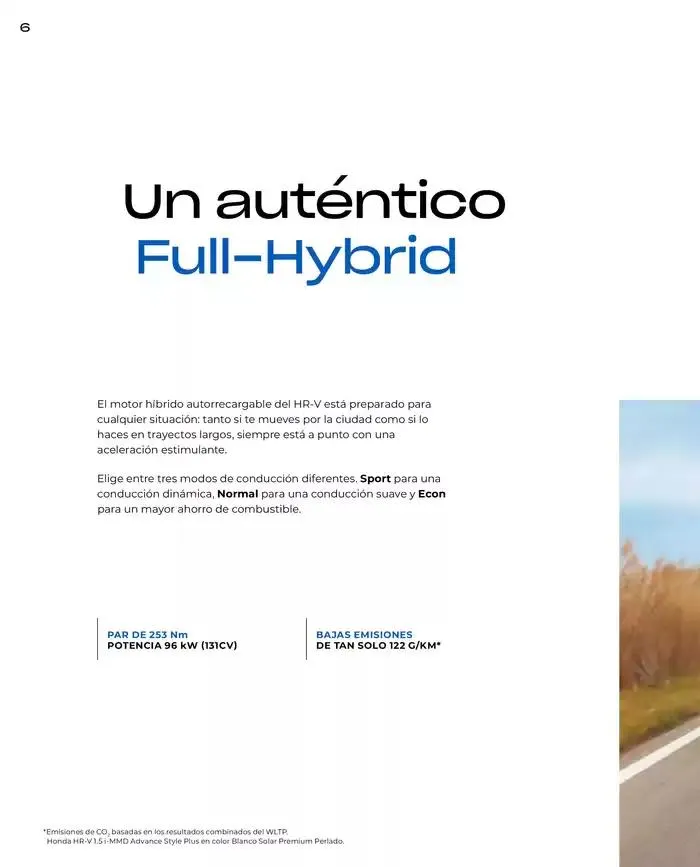 Catálogo de Catálogo HR-V e:HEV 6 de marzo al 30 de junio 2025 - Página 6