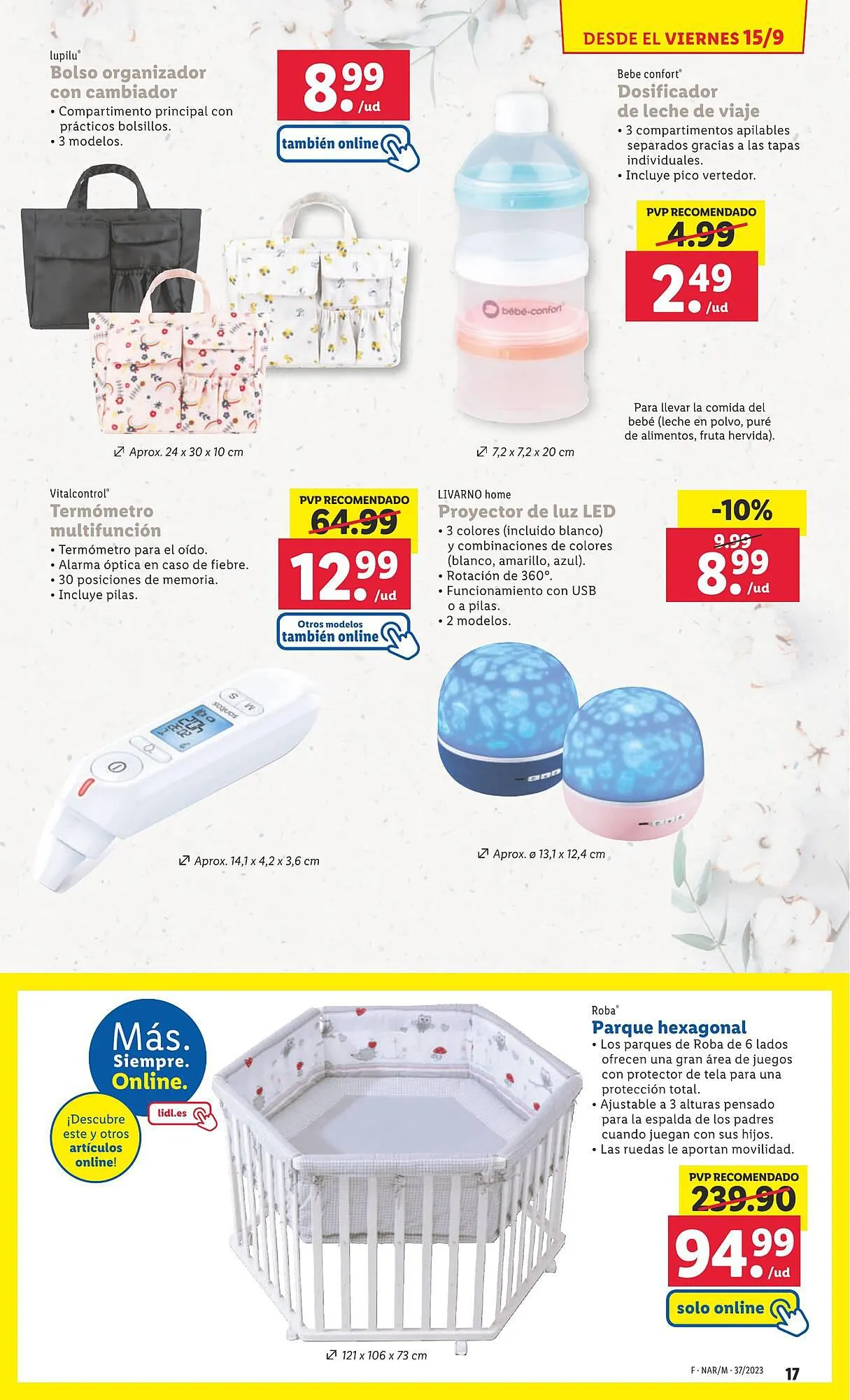 Catálogo de Folleto Lidl 11 de septiembre al 17 de septiembre 2023 - Página 17