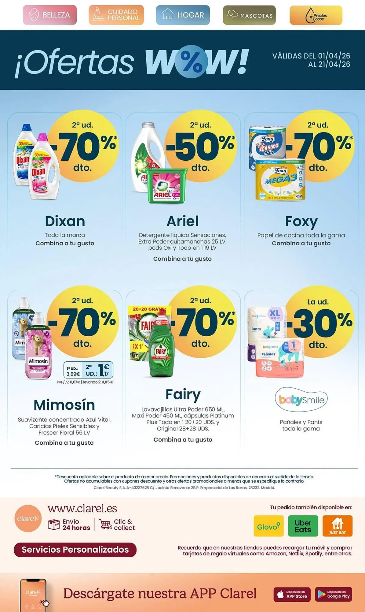 Catálogo de Folleto Clarel 2 de abril al 12 de mayo 2026 - Página 15