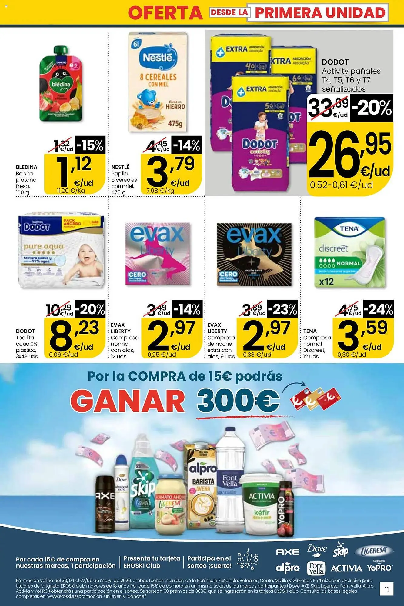 Catálogo de Folleto Eroski 30 de abril al 13 de mayo 2026 - Página 11