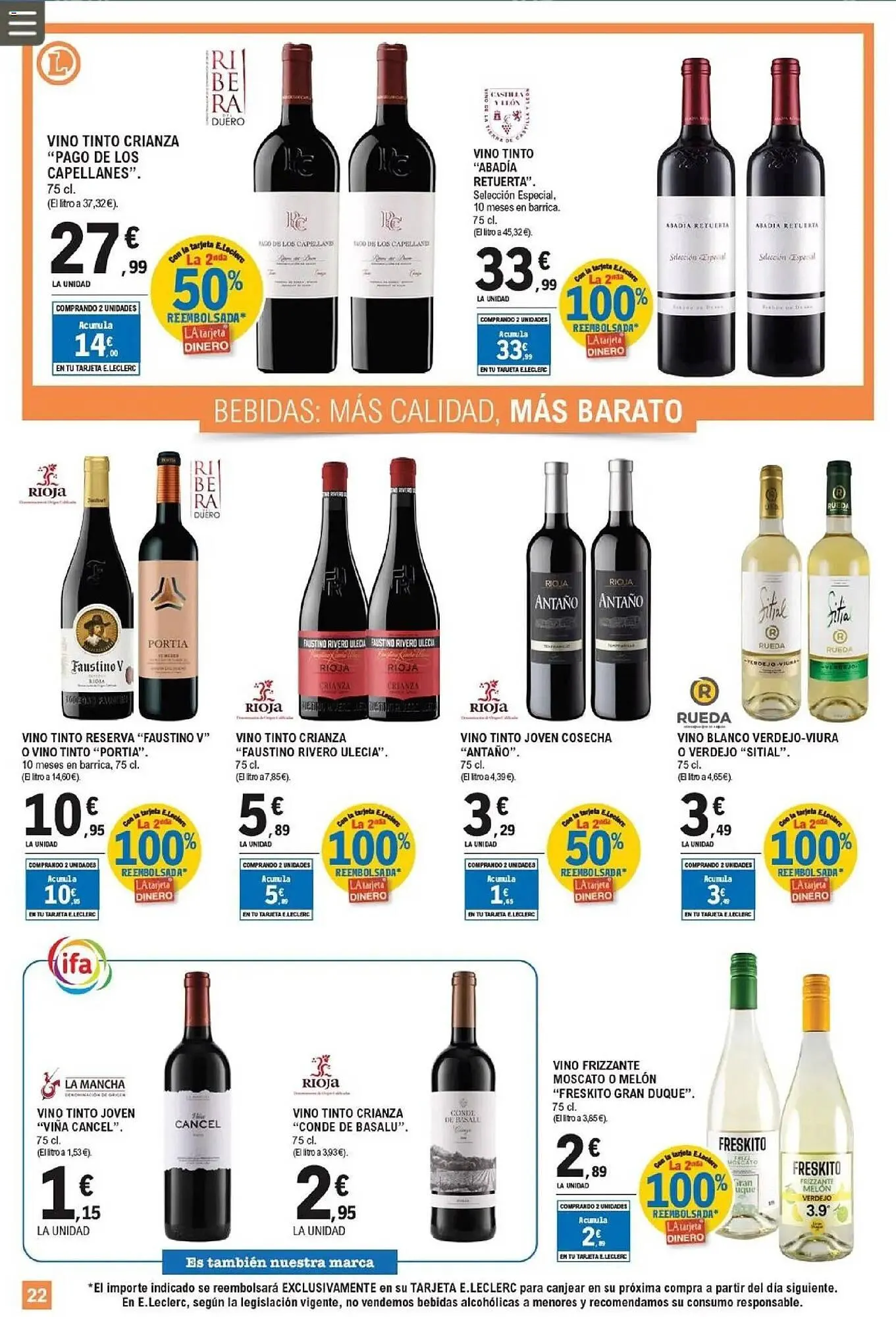 Catálogo de Catálogo E.Leclerc 25 de marzo al 5 de abril 2026 - Página 22