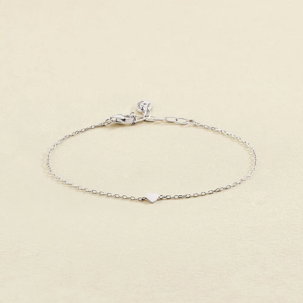 Pulsera de cadena WITH LOVE - Plata