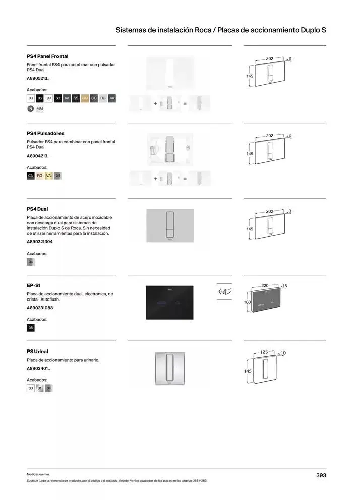 Catálogo de Colecciones de Baño, Muebles y Accesorios 9 de enero al 31 de diciembre 2025 - Página 395
