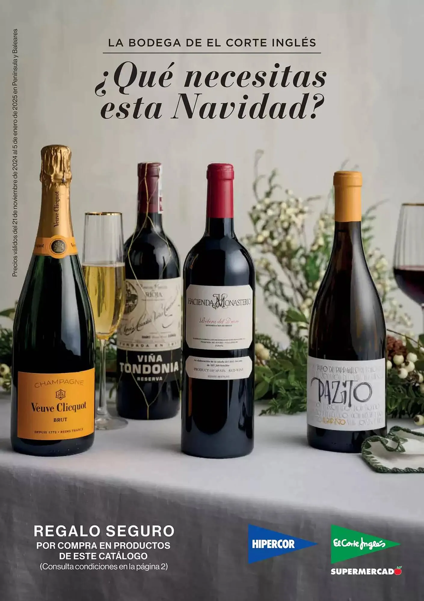 Catálogo de Folleto El Corte Inglés 21 de noviembre al 5 de enero 2025 - Página 1