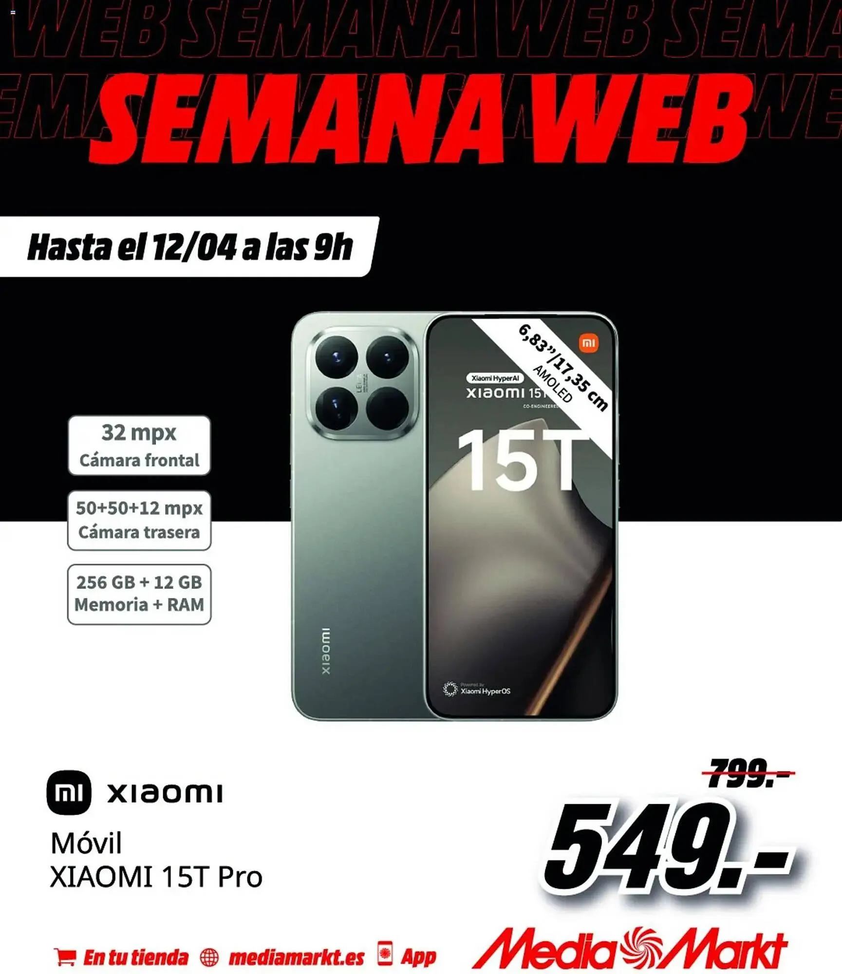 Catálogo de Folleto MediaMarkt 7 de abril al 12 de abril 2026 - Página 1