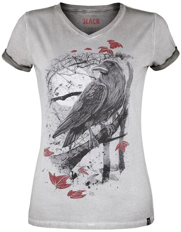 Camiseta Gris de Black Premium by EMP