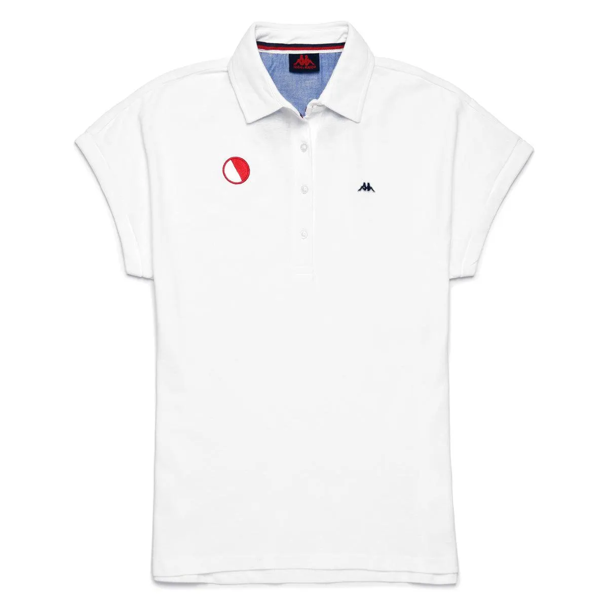 Polo Lyriq Robe Di Kappa - As Monaco 2022 blanco mujer