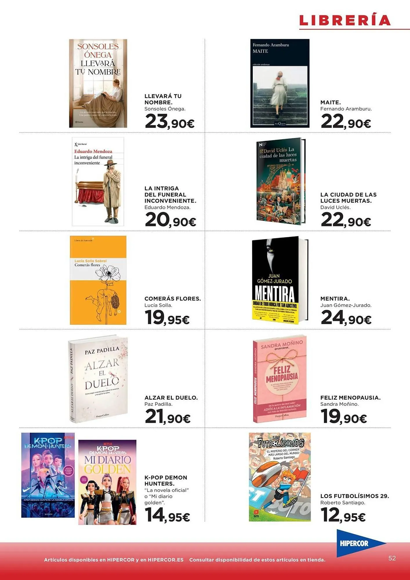 Catálogo de Catálogo Hipercor 9 de abril al 22 de abril 2026 - Página 52