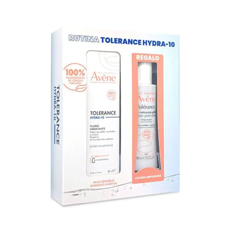 avene tolerance hydra-10 40ml set 2 piezas