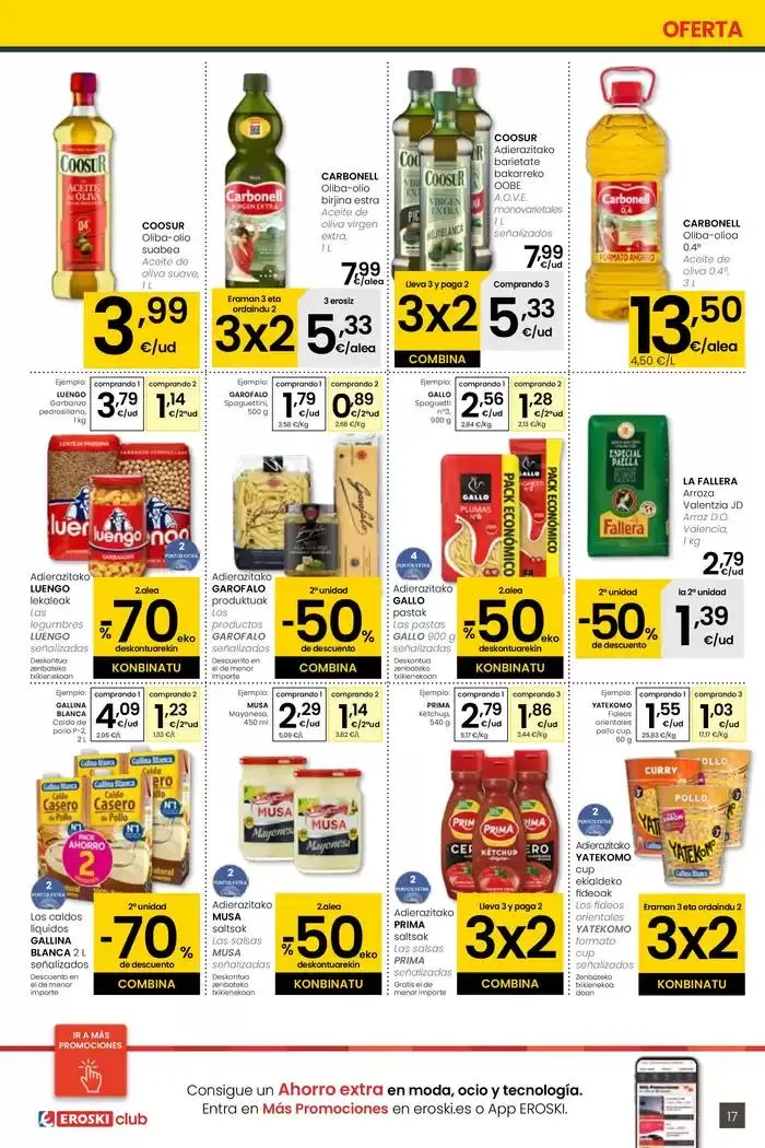 Catálogo de AUKERA OFERTA EROSKI CENTER 2 de mayo al 13 de mayo 2025 - Página 17